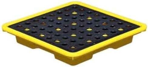 Spill Containment Pallet Tray Platform Oil Drum Drums Concrete Modular Drain Proof Tank polyethylene Profile Paint Bucket Garage Industrial,Modular Spill Containment Platform, Leak-Proof Pla in Kuwait