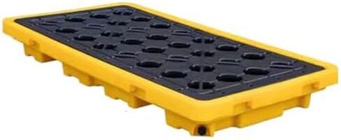 Spill Containment Pallet Tray Platform Oil Drum Drums Concrete Modular Drain Proof Tank polyethylene Profile Paint Bucket Garage Industrial,Spill Containment Platform - Heavy-Duty Anti-Leak in Kuwait