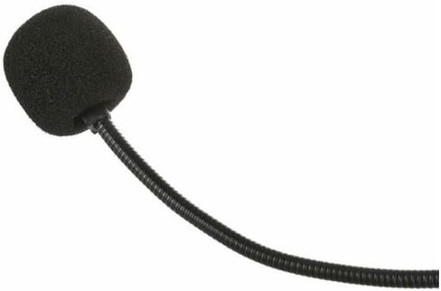 Replacement Headworn Headset Microphone for Phenyx Pro Wireless Bodypack Transmitter, UHF Bodypack Microphone for PTU-71/PTU-7000/PTU-6000, with Mini 3 Pins XLR Connector, Black in Saudi Arabia