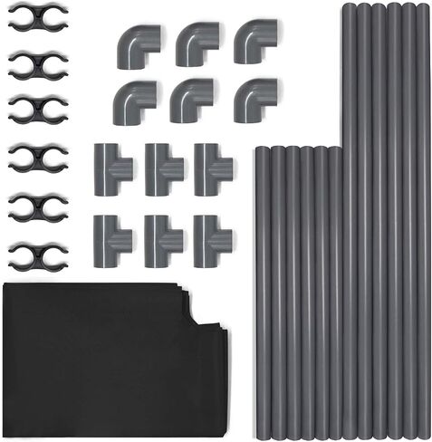 3 Panels Safety Barricade 5.8FT Foldable Security Sign Barrier Gate with Heavy Duty PVC Frame High Visibility Caution Symbol Crowd Control Restricted Area Pedestrian Barricade Traffic Fence Black in Kuwait