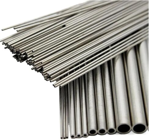 2-4 Pcs 304 Stainless Steel Seamless Capillary Tubes, Available In Multiple Specs & Lengths (250/500/200mm)(500mm x 2Pcs,OD3mm X ID2.2mm) in Saudi Arabia