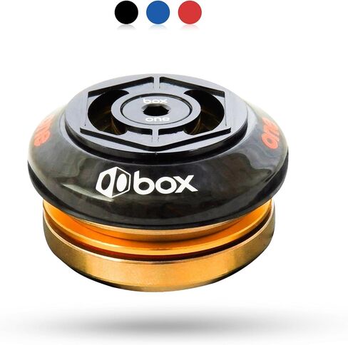 Box One Carbon 1-⅛ Inch Integrated Bike Headset, Carbon 1-1/8-1.5 Inch Tapered Headset in Kuwait