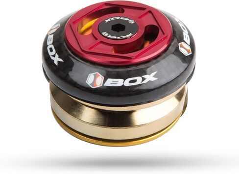 Box One Carbon 1-⅛ Inch Integrated Bike Headset, Carbon 1-1/8-1.5 Inch Tapered Headset in Kuwait