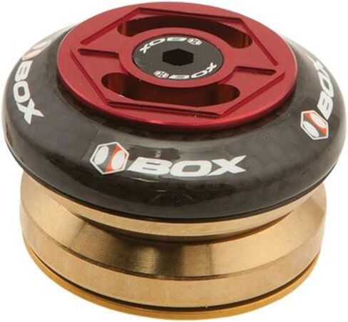 Box One Carbon 1-⅛ Inch Integrated Bike Headset, Carbon 1-1/8-1.5 Inch Tapered Headset in Kuwait
