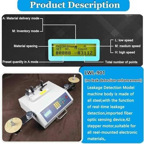 Automatic SMT Component Counter Machine - Accurate Counting for Electronics Assembly with Versatile Functionality in Saudi Arabia