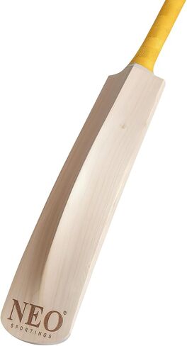 Kashmir Willow Cricket Bat, Grade 1 Premium Wood, Adult and Youth Size, Harrow Size with Natural Wood Finish (Players preferring Size 6 and Harrow) in Saudi Arabia