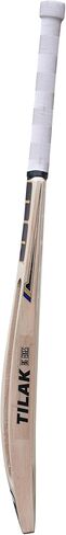 TABAKH SS Tilak Verma Players Jumbo Kashmir Willow Leather Ball Cricket Scoop Bat Adult Size - Short Handle (Cover Included) in Saudi Arabia