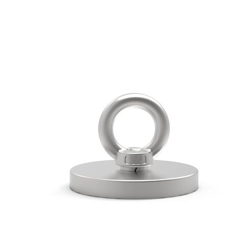 Ant Mag الصيد المغناطيس النيوديميوم مع Eyebolt قوي نادر الأرض المغناطيس هوك لاستعادة الكنز الصيد الأنشطة في الهواء الطلق، 3.54in in Saudi Arabia