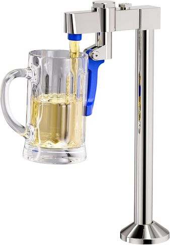 حشو زجاجي، iVIGA Deck Mount Chrome Glass Fluid Faucet Station Water Station G1/2 "ذكر شانك مع محول لمطعم الفندق وقاعة الطعام in Kuwait