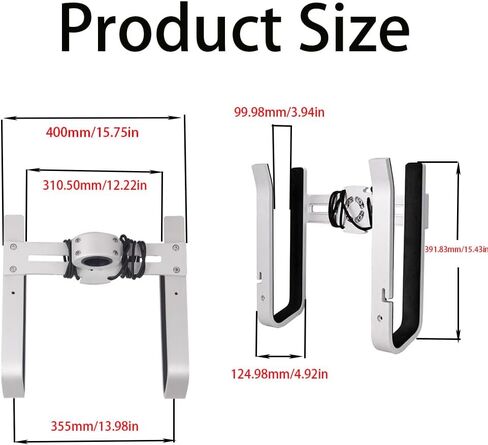Aircraft Grade Aluminum Wakeboard Rack, Cradle Wakesurf Tower Rack, Vertical Surfing Board Holder with Insert Protection, Surfboard Kneeboard Rack for Boat in Kuwait