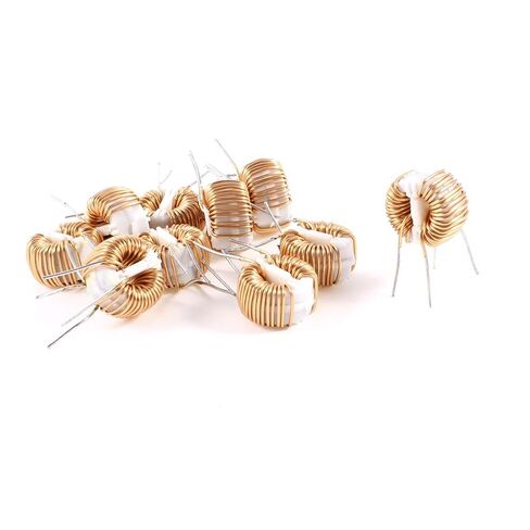 uxcell a13071500ux0197 10 قطع حلقي كور Co mmon Mode Inductor Choke 1.5MH 50mOhm 1.5 Amp، ملف in Kuwait
