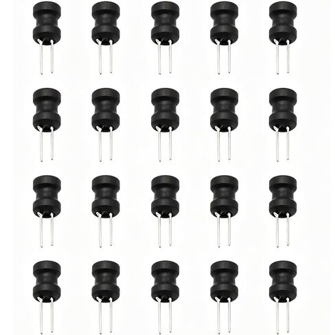 6 * 8mm 15mH DIP Radial Power Choke Inductor, Radial Lead Type Inductor Through Hole Mount Electronic 15mH 103K - (20 Pcs) in Kuwait