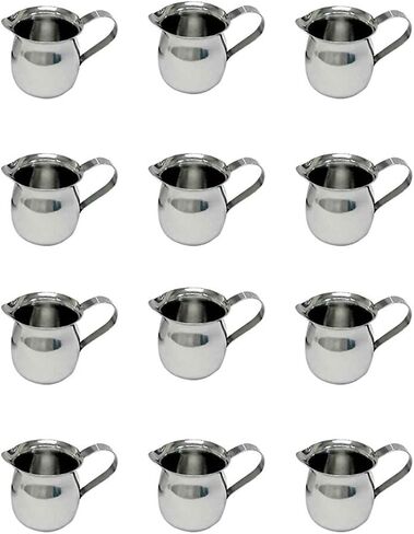 Update International BC-3 Stainless Steel Bell Creamer, 3-Ounce, 2-1/4-Inch, Set of 12 in Kuwait