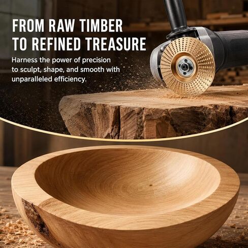 3 قطع وسادة تلميع زاوية، عجلة قطع من كربيد التنجستن، مجموعة أقراص نحت الخشب شديدة التحمل لمطاحن 4 بوصة و4-1/2 بوصة، عجلة طحن نحت الخشب، مرفق النجارة لتشكيل التلميع in Kuwait