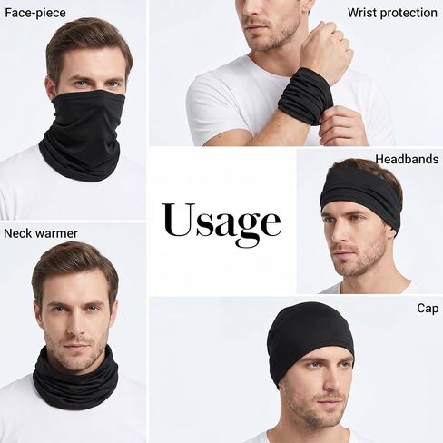 3 PCS Loc Caps for Men Dreadlock Caps Loc Sock Dreadlock Tube Bands Soft and Comfortable for Women, Black in Kuwait