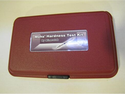Mohs Hardness Test Kit, Mohs Hardness Picks, 4 Pack Mohs Hardness Tester, 2-9 Scratch Tester for Industrial Mineral Identification Kit Gem Jade Jewelry in Kuwait