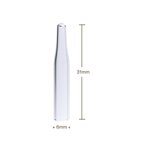 2ml Amber 9-425 Autosampler Vial 100pcs and 100pcs 300ul Vial Inserts, 6x31 mm Glass, Conical Base in Kuwait