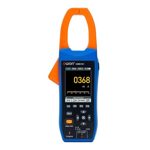CMS101 3 في 1 AC/DC مشبك متر مع راسم الذبذبات، 1000A/1000V True RMS، عرض الموجي 5MSa/s، تسجيل بلوتوث، Inrush، 20,000 عدد، قابل لإعادة الشحن للتشخيص الكهربائي والسيارات in Kuwait