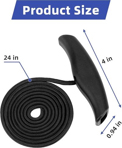 3 Pack MKA-45 Trolling Motor Rope & Handle Compatible with Minn Kota Trolling Motor Parts, Replacement for Maxxum and Edge Bow-Mount Trolling Motors Rope Handle in Kuwait