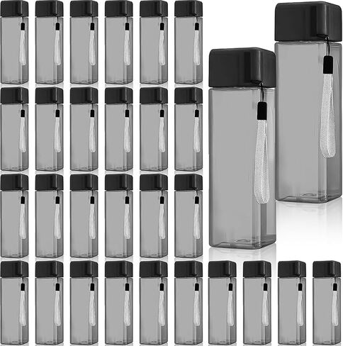 30 Pcs 17 oz Plastic Water Bottles Bulk, Reusable Sports Water Bottle Leak Proof for Kids Adults, Portable Drinks Container Cups for School Classroom Gym Fitness Travel Camping Office in Kuwait