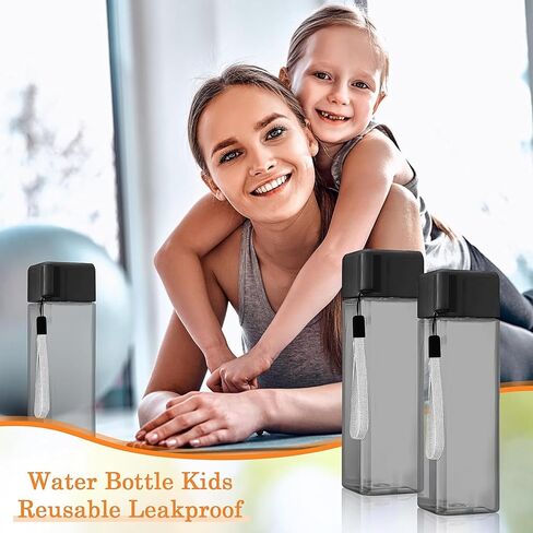 30 Pcs 17 oz Plastic Water Bottles Bulk, Reusable Sports Water Bottle Leak Proof for Kids Adults, Portable Drinks Container Cups for School Classroom Gym Fitness Travel Camping Office in Kuwait