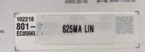 ECOdrive 566/L 625MA LIN، ECOdrive، 50 وات، 0-10 فولت + AUX، قناة تحكم واحدة، تيار ثابت، خرج 1x 55 فولت، تغذية جانبية، معدن طويل، 243NRG in Kuwait