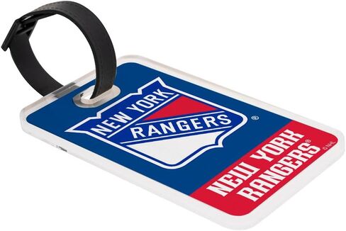 علامة الأمتعة Desert Cactus New York Rangers - بطاقة تعريف السفر الرسمية لدوري الهوكي الوطني NHL للحقائب والحقائب والحقائب المحمولة (علامة الأمتعة الأكريليك C) in Kuwait