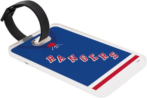 علامة الأمتعة Desert Cactus New York Rangers - بطاقة تعريف السفر الرسمية لدوري الهوكي الوطني NHL للحقائب والحقائب والحقائب المحمولة (علامة الأمتعة الأكريليك C) in Kuwait