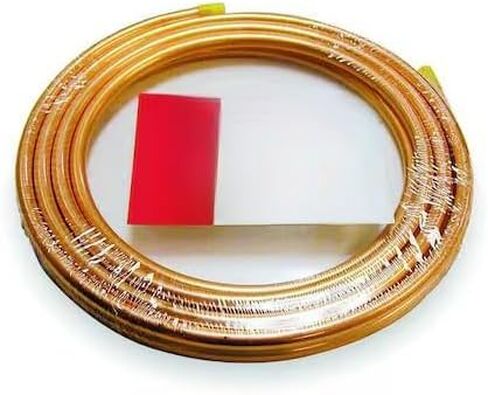 653R Compatible with Streamline,AC Refrigeration Coiled Copper Tubing,1/4 Inch OD,50 Feet Per Coil in Kuwait
