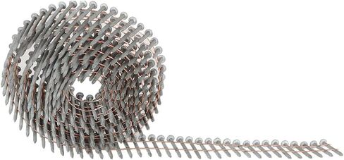Genuine Replacement 1-1/4"x0.092" 3600Pcs Hot-Dipped Galvanized Ring Coil Siding Nail Round Head Genuine OEM Replacement in Kuwait
