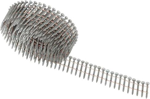 Genuine Replacement 1-1/4"x0.092" 3600Pcs Hot-Dipped Galvanized Ring Coil Siding Nail Round Head Genuine OEM Replacement in Kuwait