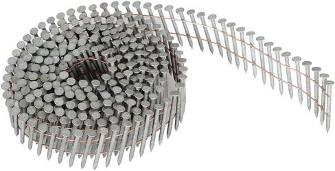 Genuine Replacement 1-1/4"x0.092" 3600Pcs Hot-Dipped Galvanized Ring Coil Siding Nail Round Head Genuine OEM Replacement in Kuwait
