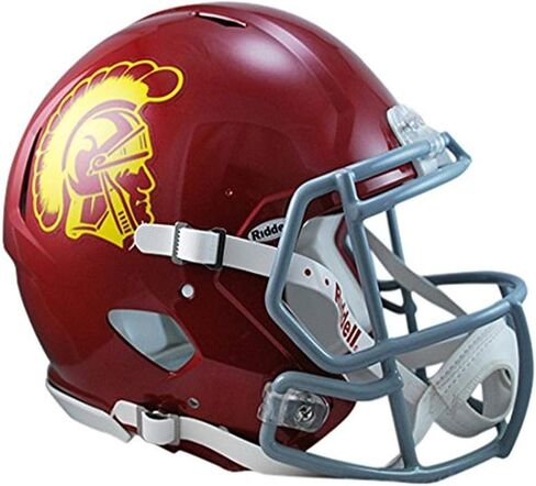 Riddell unisex adult USC Speed Authentic Football Helmet, Maroon, One-Size US in Kuwait