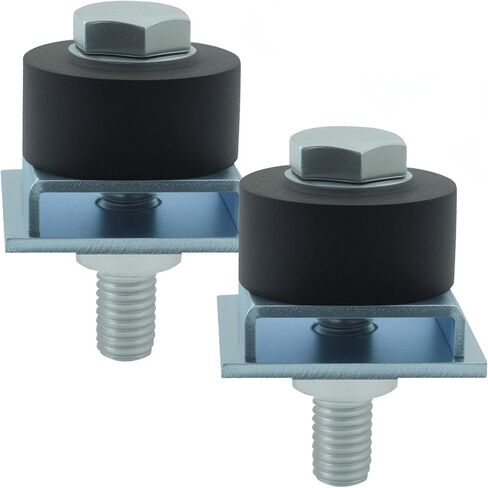 2 Pcs Limit Trolley Assembly Trolley Roller Wheels Limit for 1-5/8" Wide and 1-5/8" or Taller Unistrut Strut Channel in Saudi Arabia