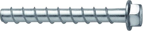 Hilti Kwik HUS-EZ مرساة لولبية للخرسانة والبناء - فولاذ كربوني - KH-EZ 3/8 بوصة × 3 بوصة - 418057 - صندوق مكون من 50 قطعة in Kuwait