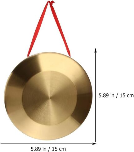 Chinese Hand Gong with Hammer Melodious Sound Quality Percussion Instrument for Boy Girl for School Supplies and Creativity Development in Kuwait