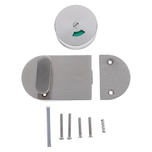 Operitacx 1 Set Commercial Bathroom Door Handle - Vacancy Indicator Lock for Public Restroom - Commercial Toilet Partition Door Latch with Privacy Bolt - 1.65in Hole Distance in Saudi Arabia