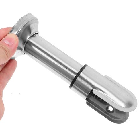 FOMIYES 6pcs Stainless Steel Public Restroom Partition Brackets for Washrooms, Toilet Partition Support Feet with Increased Stability and Easy Maintenance, Suitable for 12-18mm Panels in Kuwait
