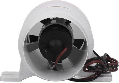 منفاخ خطي 3in 145CFM 12V منفاخ آسن بحري عالي الكفاءة لليخوت والقارب RV in Kuwait