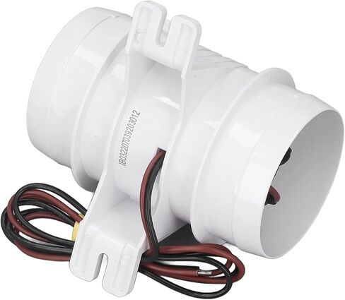 منفاخ خطي 3in 145CFM 12V منفاخ آسن بحري عالي الكفاءة لليخوت والقارب RV in Kuwait