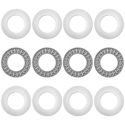 4 Sets Axk2035 Thrust Needle Roller Bearings with Washers 20mm Thrust Needle Roller Bearings with Washers Id 20mm, Od 35mm, Width 2mm in Kuwait