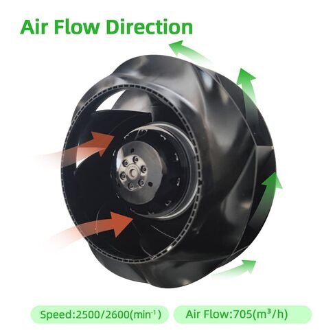 R2E225-RA92-23 / L02 225 مم 230VAC 0.68A مراوح الطرد المركزي التوربينية in Kuwait