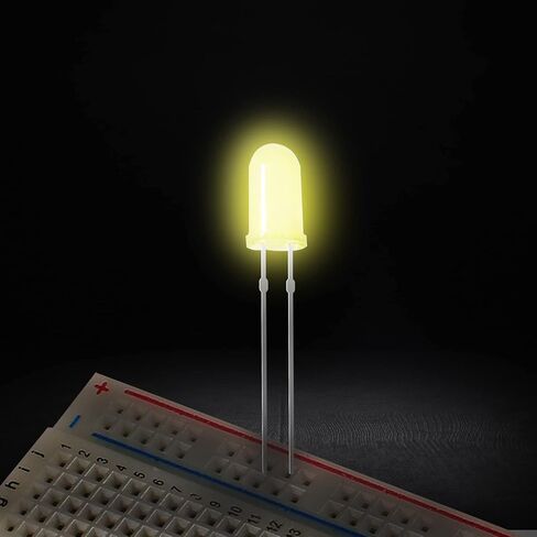 100 قطعة من صمامات إضاءة LED ملونة 5 مم، مجموعة متنوعة من دائرة LED لتجربة مشروع العلوم (20 قطعة/لون) in Kuwait