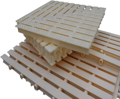 Drain Cover Grate Lid, Non-Slip Drainage Floor Register, Bathroom Road Gutter Grille，Swimming Pool Overflow Drain Grate，Drain Grates for Swimming Pool (Color : White (11.8x39.3in), Size : 16 in Kuwait