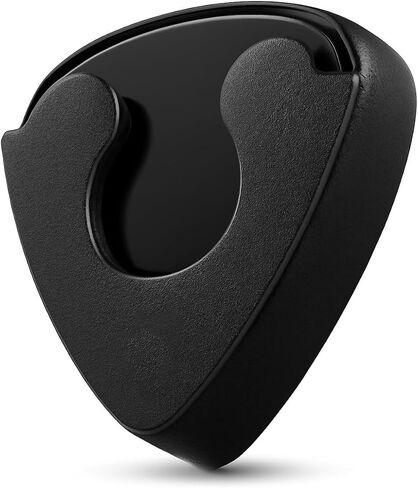 Guitar Pick Holder with Adhesive Back, Black Guitar Pick Case with Spring, Guitar Accessories Stuck on Guitarra, Electric, Acoustic, Ukulele, Bass (No Picks) in Saudi Arabia