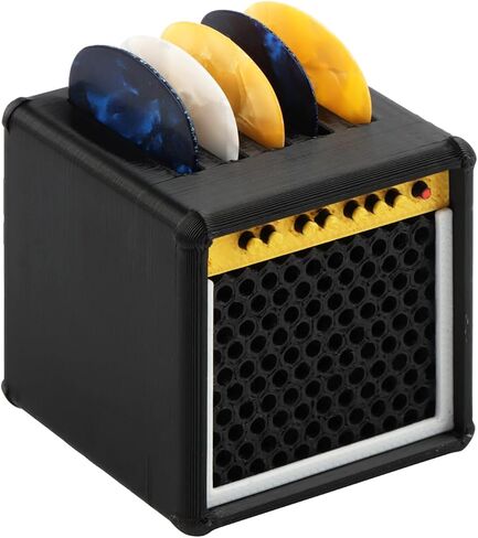 Guitar Picks Holder Box, Guitars Pick Display Holder, Guitar Pick Storage Box Set for Guitars Players and Music Enthusiasts, Picks Case for Bass, Ukulele in Kuwait