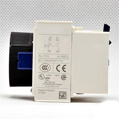 1PCS Relay Module LADT0 0.3-3S Time Delay Block Electricity Power On Delay LA-DT0 for Contactor LC1D CAD LC1F in Kuwait