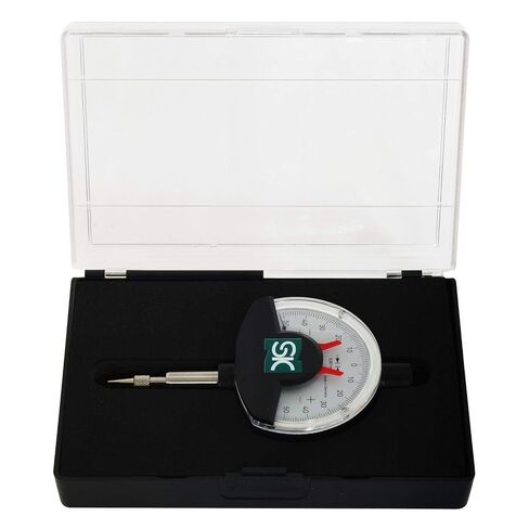 Niigata Seiki SK S-Line Dial Comparator 0.01 ملم كمية العين 0.001 ملم KMC-1001 in Kuwait