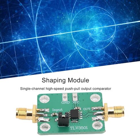 High Speed TLV3501 Frequency Meter Shaping Module 2.7 5VDC SMA Female for Signal Conditioning and Waveform Measurement in Kuwait