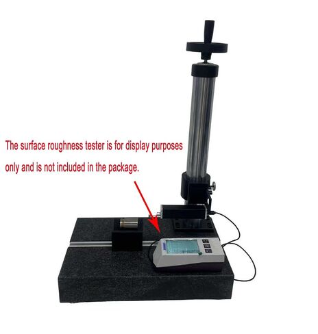 Marble Substrate Working Platform for Surface Roughness Tester | Height Adjustable 300±1mm Return Error ≤1/6 Round of Lifting Wheel Rotation Angle 80 Degrees Tiny Return Stoke in Kuwait